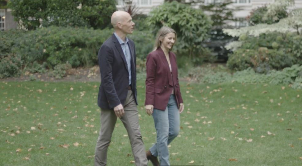 Shelley Copsey and Victor Scheibehenne